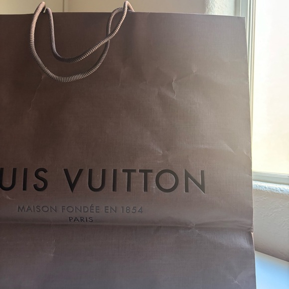 Louis Vuitton Dark Brown Shopping Bag 15.5” x 13” - Picture 6 of 13